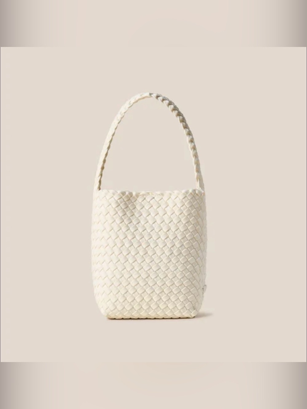Naghedi Cream Shoulder Bag - Stylish Everyday Tote